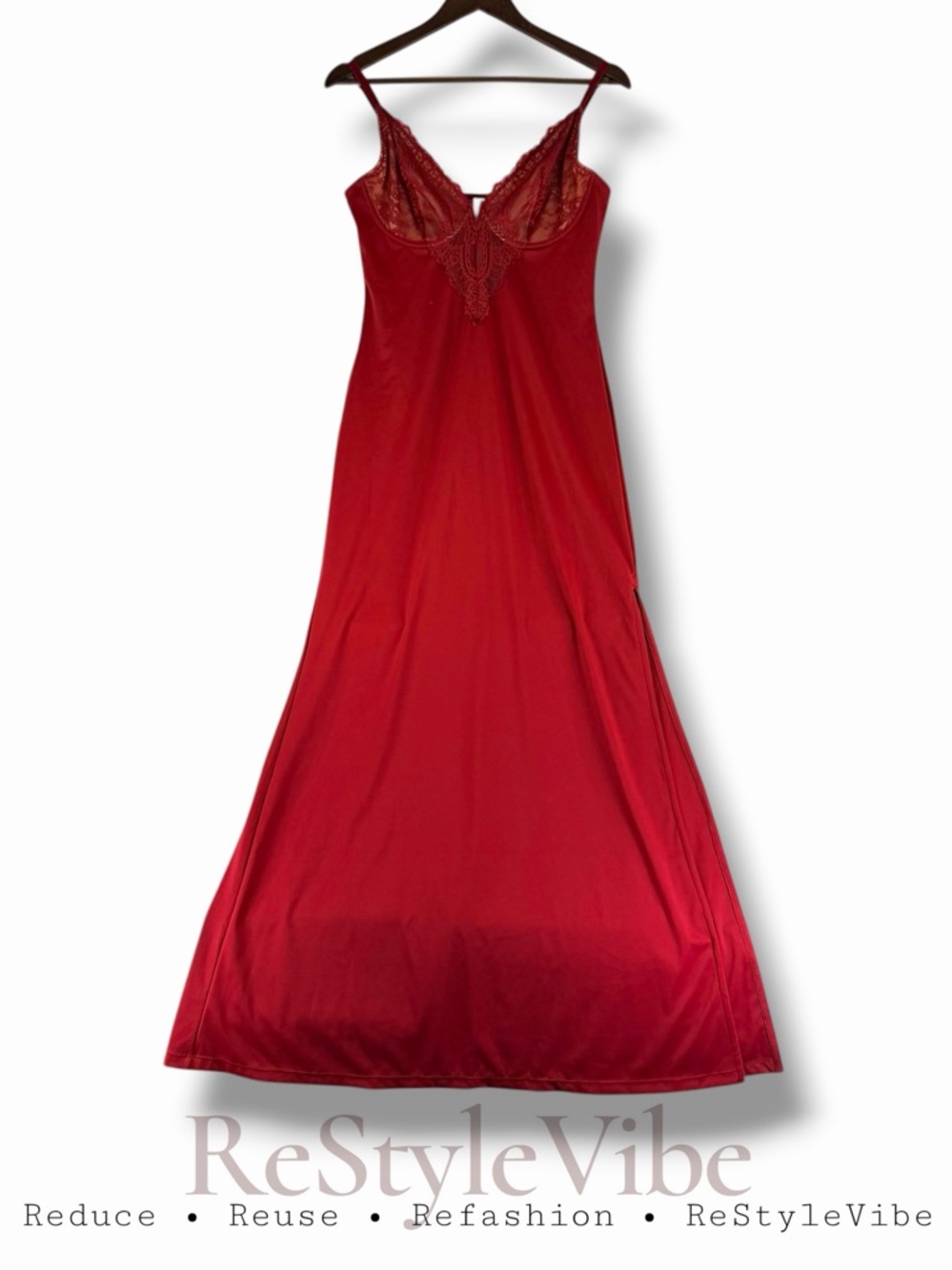 POPILUSH Women’s Size XL Dress Maxi Built-In Shapewear Slip Style Lace NWT